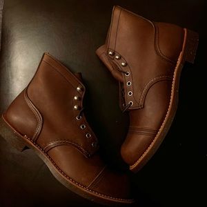 Red Wing Iron Ranger Amber 6” Boot